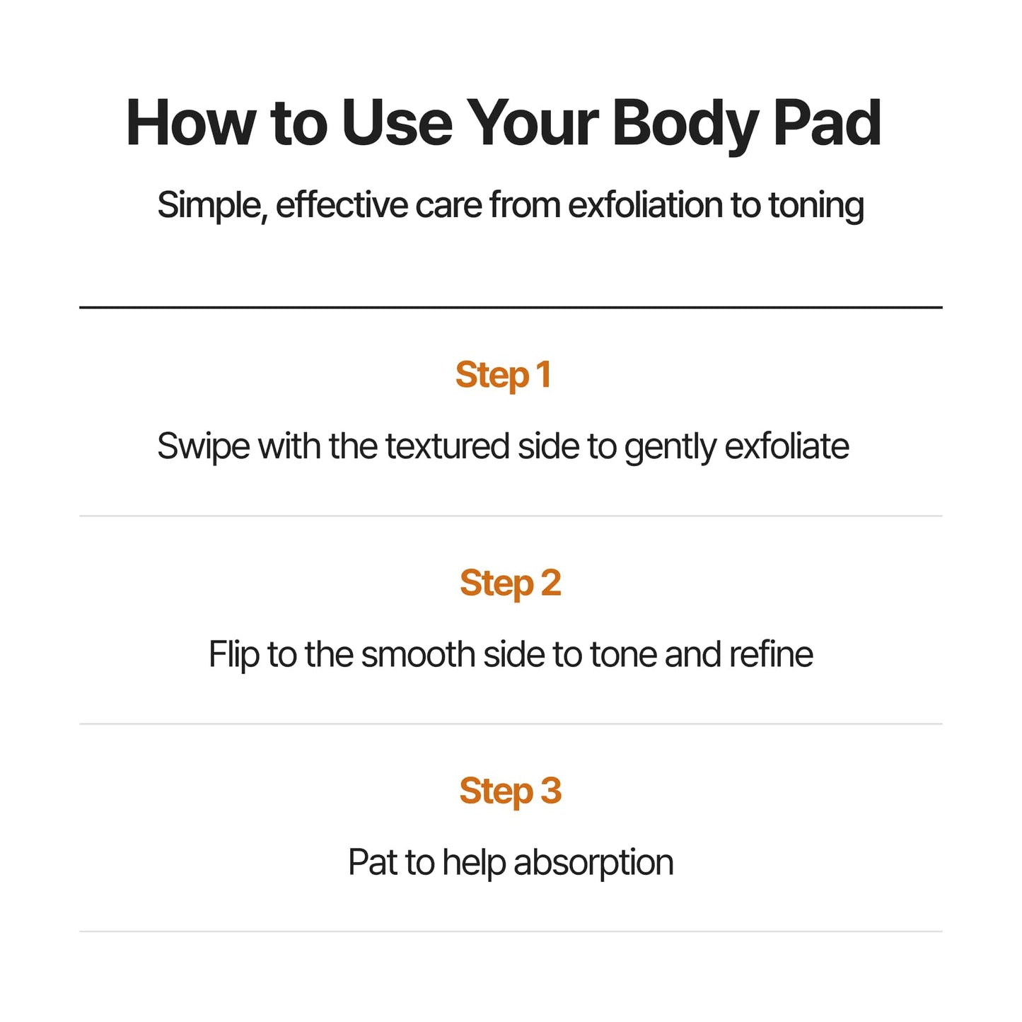 [☀️Summer Body care Essential☀️] TXA Body Clarifying Pad